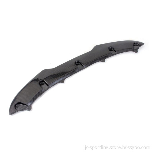 H Style Carbon Fiber Front Lip Spoiler for VW Golf VI MK6 GTI